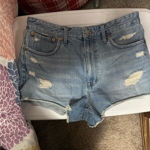 madewell jean shorts size 10